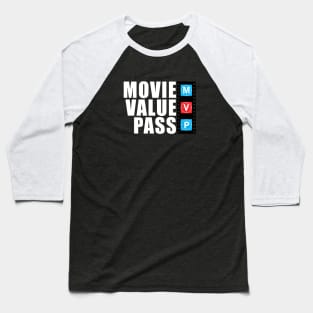 Movie Value Pass MVP Retro Baseball T-Shirt